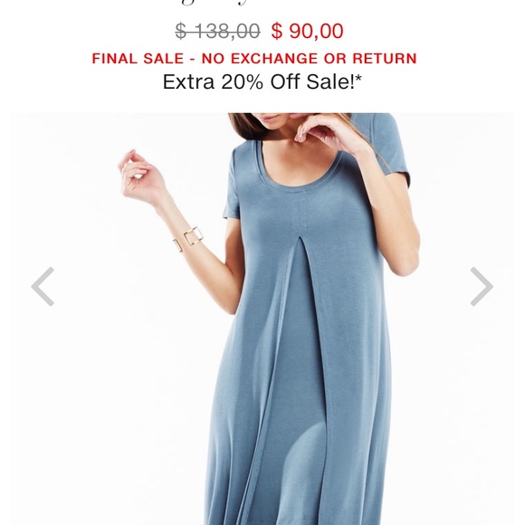 Bcbgmaxazria Audreigh Layered Midi Dress - Picture 5 of 5